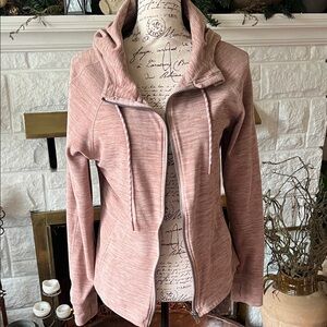 Avalanche Pink Zip-Up Hoodie